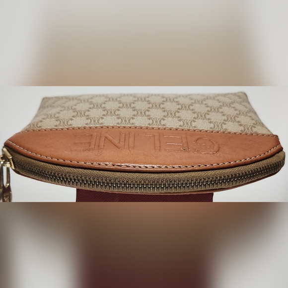 CELINE Vintage Macadam Cosmetic Pouch - Picture 9 of 15